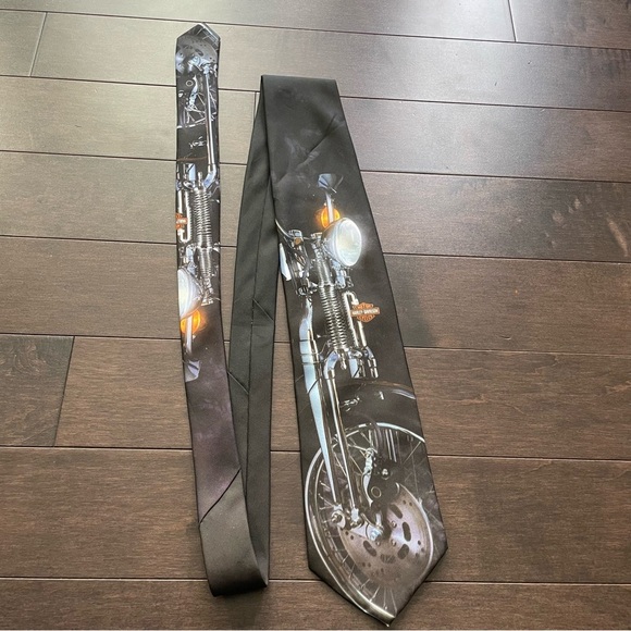 Harley Davidson Vintage  1994 Neck Tie - Picture 1 of 9